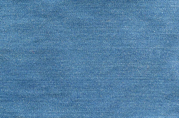 Blå Jeans Textil Denim Konsistens Närbild — Stockfoto