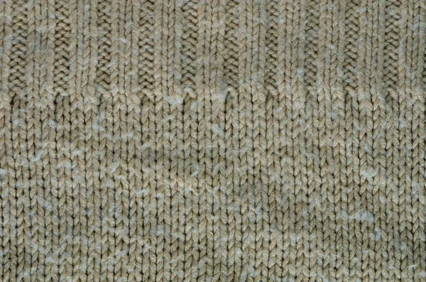 Texture Grise Pull Tricoté Avec Deux Types Tricot Tricoter Texture — Photo