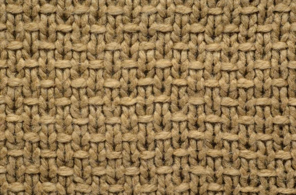 Texture Tricotée Laine Tissu Tricoté Avec Motif Régulier Texture Pull — Photo
