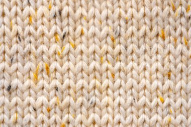 Yün örgü süveter dokusu