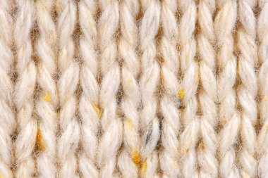 Yün örgü süveter dokusu