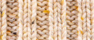 Yün örgü süveter dokusu