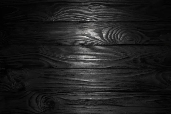 Černé dřevěné textury pozadí — Stock fotografie