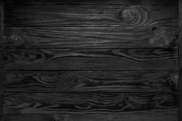 Latar belakang tekstur kayu hitam — Stok Foto