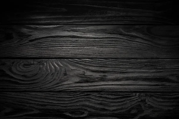 Fondo de madera negro —  Fotos de Stock