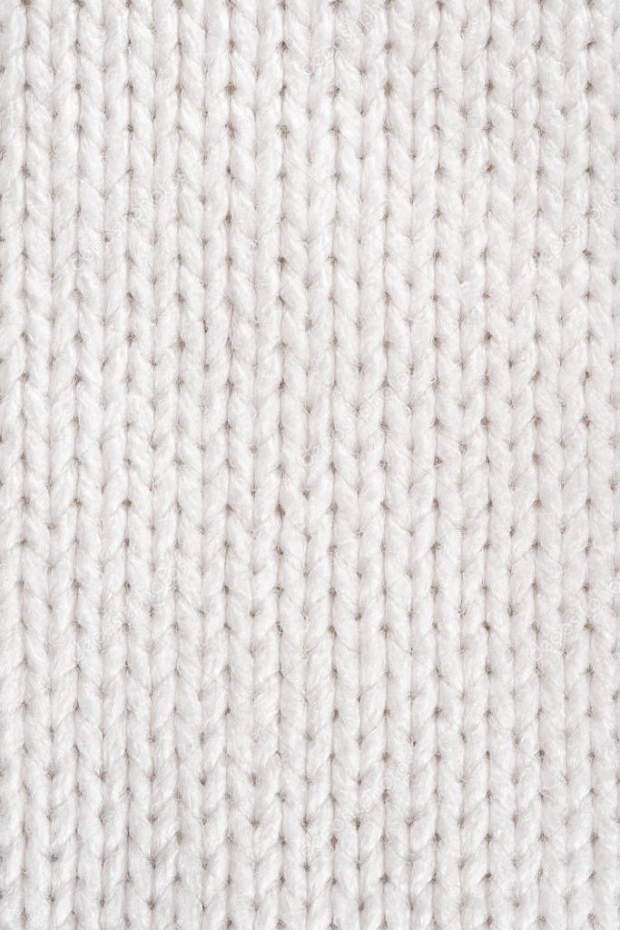 White Wool Sweater Texture