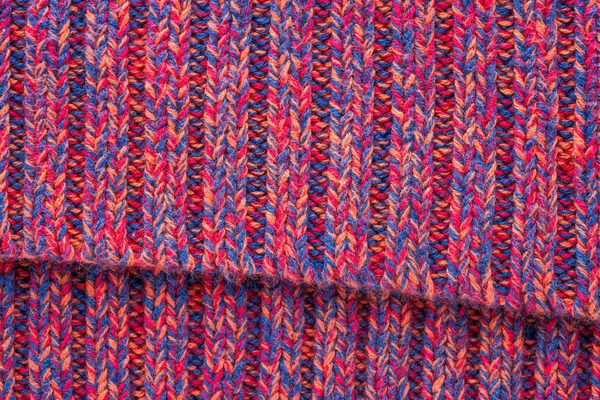 Pull en tricot mélangé rose texture — Photo