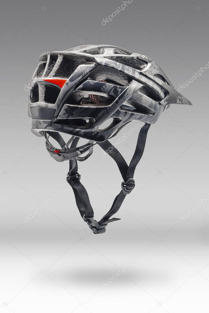 Gray Cycling Helmet