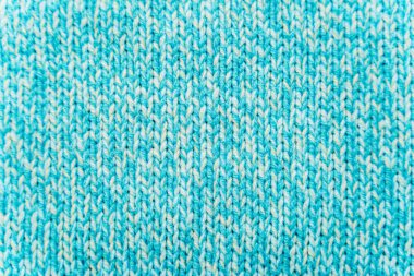 Mavi bir turkuaz kumaşın dokusu.