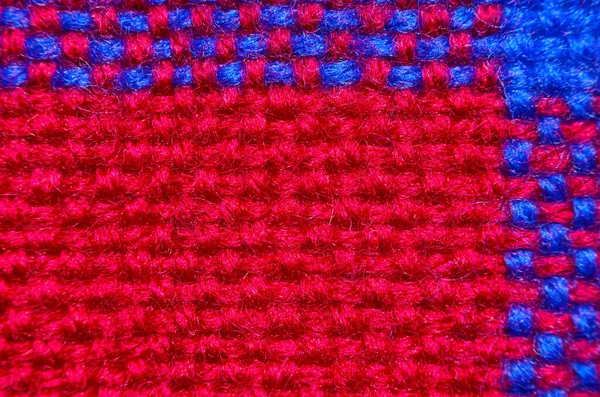 Red and blue clothes background — ストック写真