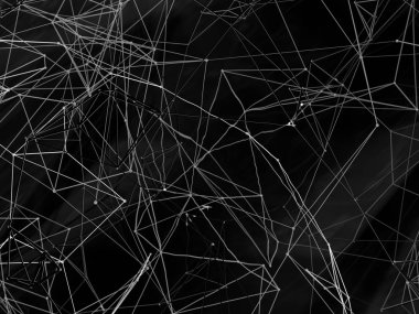 Soyut bağlı nokta deseni