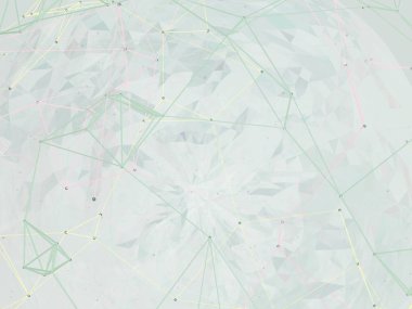 Soyut bağlı nokta deseni