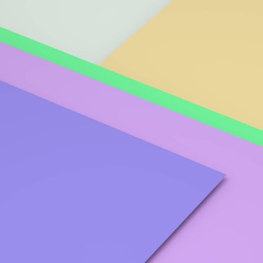 Soyut geometrik kompozisyon