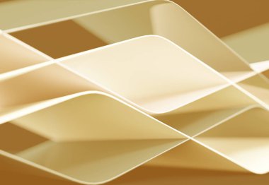 Soyut dalgalı şekiller