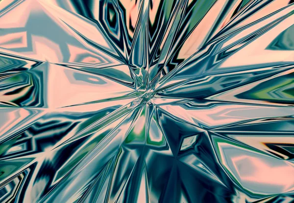 Metall reflektierende Oberfläche — Stockfoto