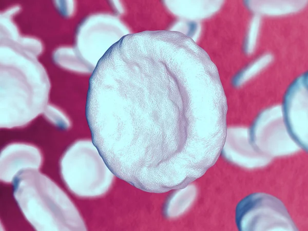 Клітини крові візуалізації — стокове фото