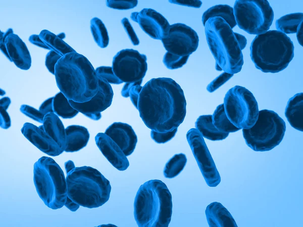 Blood Cells render — Stock Photo, Image