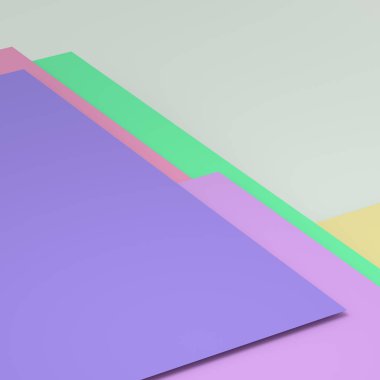 Soyut geometrik kompozisyon