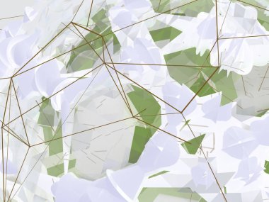 Soyut bağlı nokta deseni