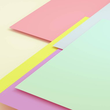 Soyut geometrik kompozisyon