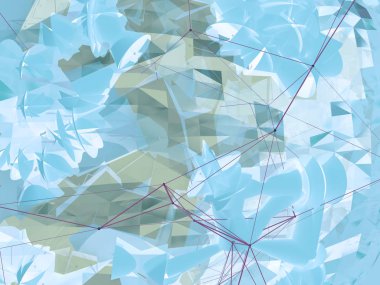 Soyut bağlı nokta deseni