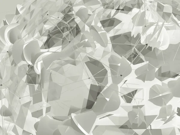 Soyut bağlı nokta deseni