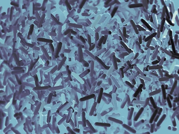 Gut bakterilerin microbiome — Stok fotoğraf