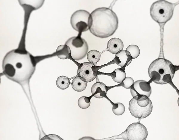 Microbiology molecules concept — Stock Photo, Image