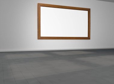 boş resim çerçevesi duvar üzerinde Oda