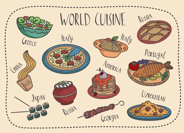 Dünya mutfağı seti