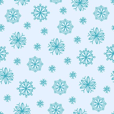 Noel Dikişsiz el desen kar taneleri ile boğmak. Desen kartları, Davetiyeler, tekstil, ambalaj, karalama defteri ve web sayfası arka plan dekorasyon için uygundur.