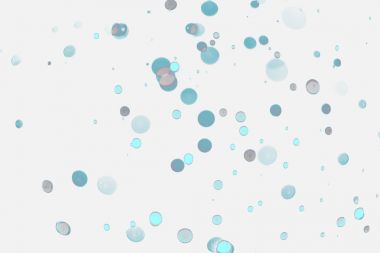 Renkli baloncuklar sanat 