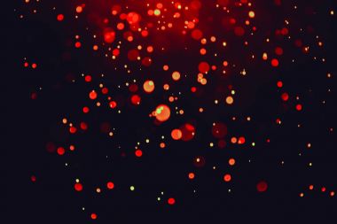 Turuncu-kırmızı soyut bokeh arka plan