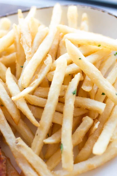 Golden crisp french fries — Stock Photo, Image