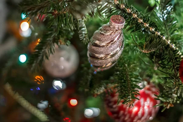 Neujahrsspielzeug Weihnachtsbaum — Stockfoto