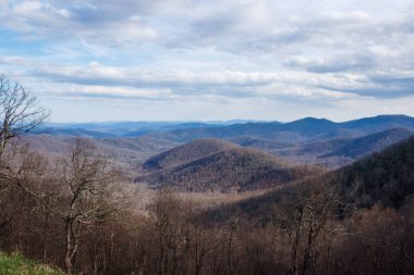 Blue ridge Dağları. ABD, Kuzey Karolina