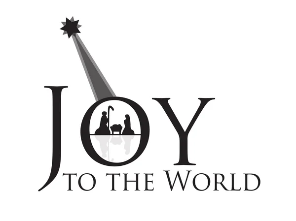 Joy to the World Nativity Scene