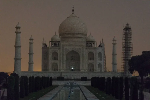 Mondschein taj mahal — Stockfoto