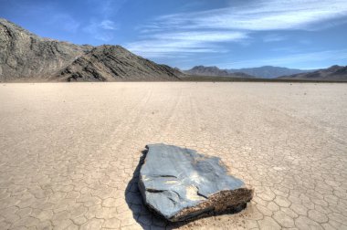Yarış pisti üzerinde daire rock