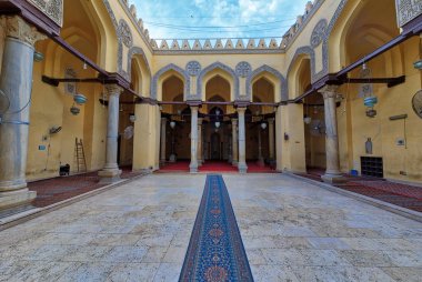 Hallway of Al Aqmar clipart