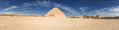 Djoser adım piramit Panoraması
