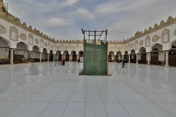 Cortile di Al Jame Al Azhar — Foto Stock