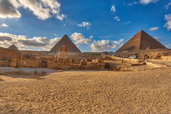La Grande Sfinge Giza — Foto Stock