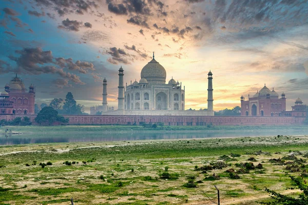 Taj Mahal Agra Delhi — Stockfoto