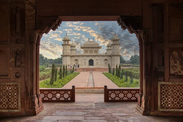 Itimad Doulah Agra India Taj Mahal — стокове фото