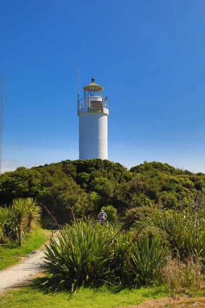 Cape Foulwind Lighthouse New Zealand — Stock Photo, Image