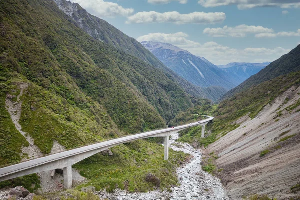 Nuevo Zeland Destaca Norte y Sur de la Isla — Foto de Stock