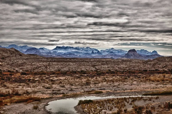 Chisos Berge Hintergrund — Stockfoto