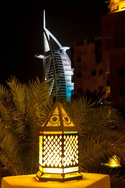 Dubai Marina Céu Scrapper Alto Edifício Burj — Fotografia de Stock