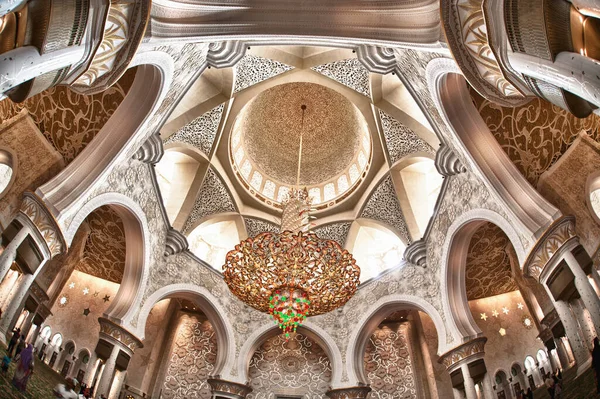 Shk Zayed Masjid Mezquita Abu Dhabi —  Fotos de Stock